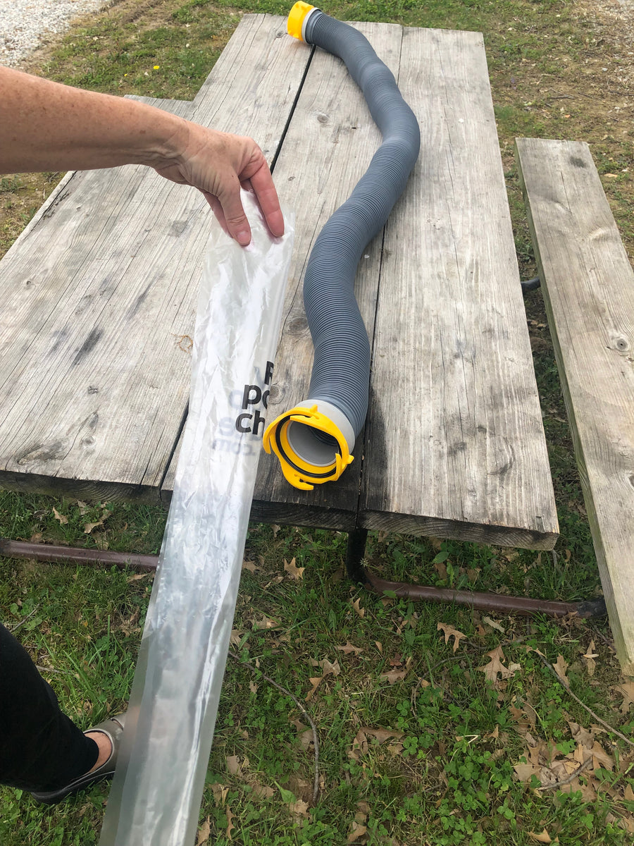Disposable RV Sewer Hose Liner (72' Length) FREE SHIPPING! RV Poop Chute
